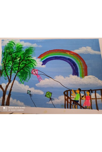 Makar Sankranti Painting